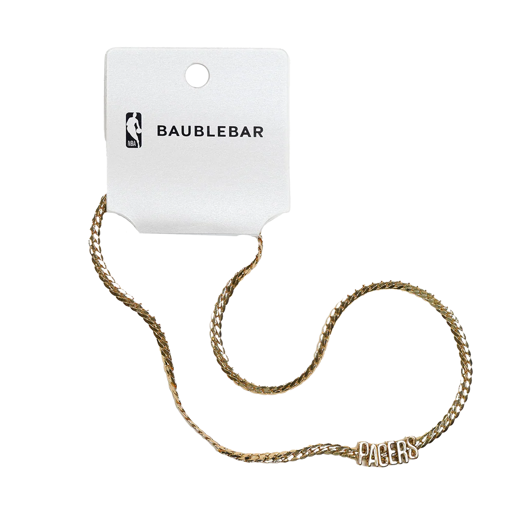 Indiana Pacers Baublebar Team Name Necklace