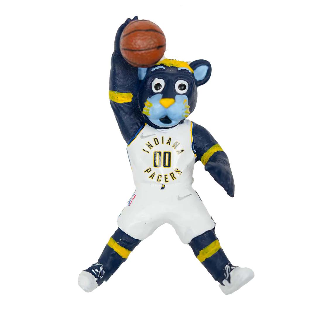 Indiana Pacers Boomer Ornament in Navy by FOCO