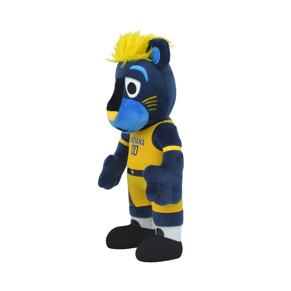 Indiana Pacers Boomer Plush Doll in Gold 10 inches by Bleacher Creature - Image 3
