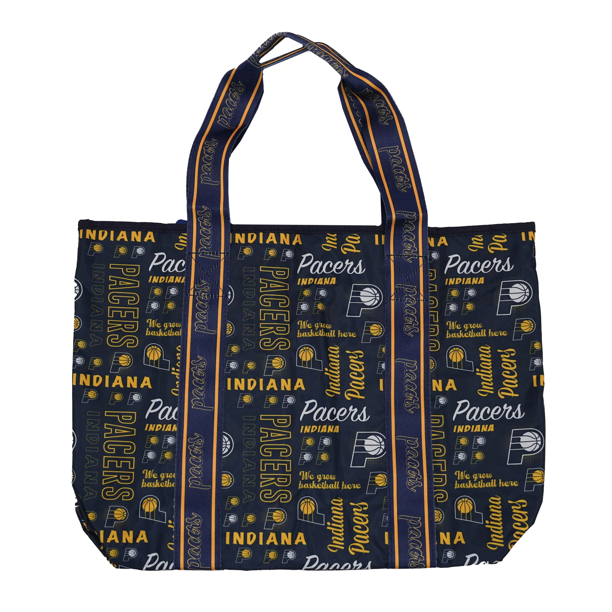Indiana Pacers Repeat Print Tote Bag in Navy by FOCO