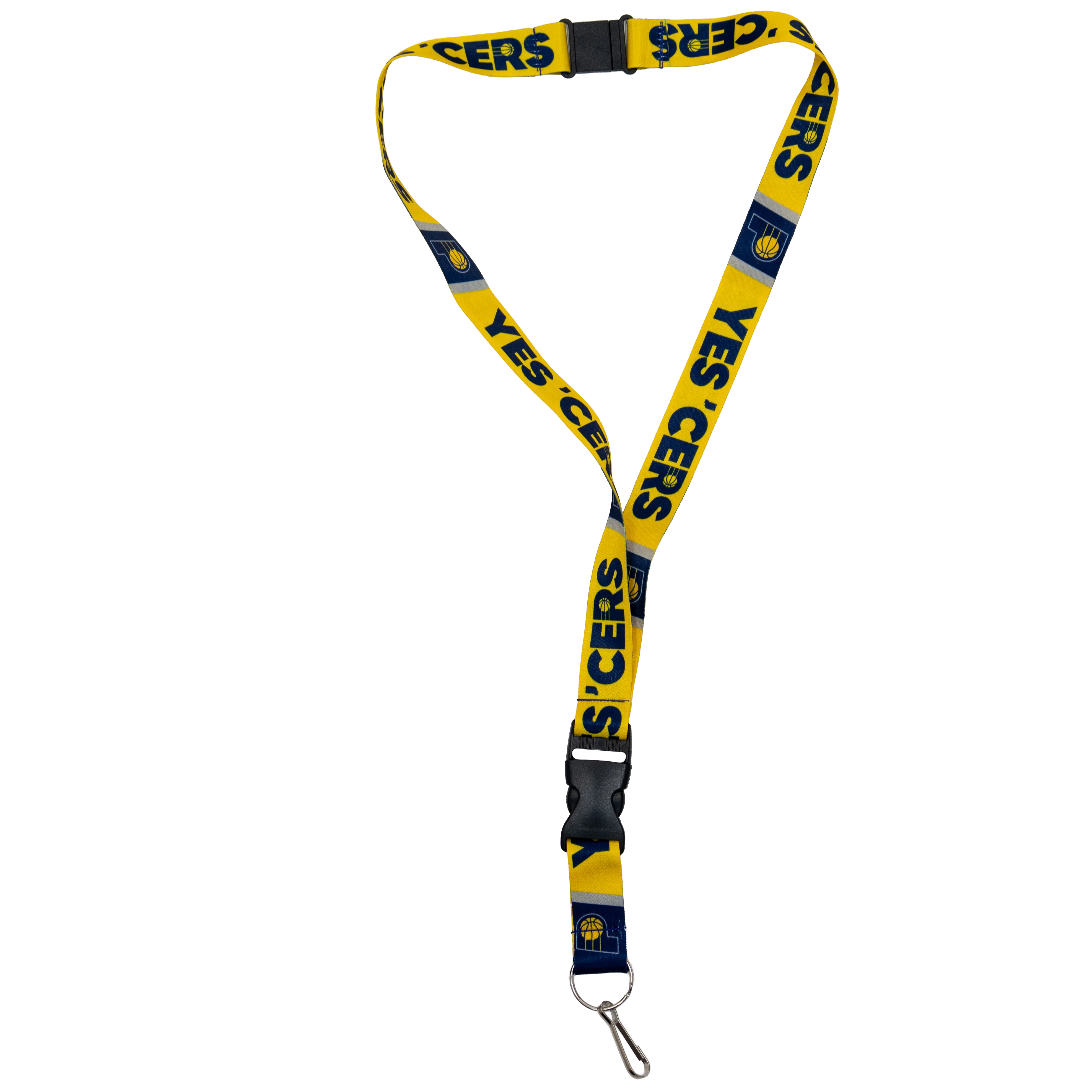 Indiana Pacers Yes 'Cers Lanyard in Navy by Rico Industries