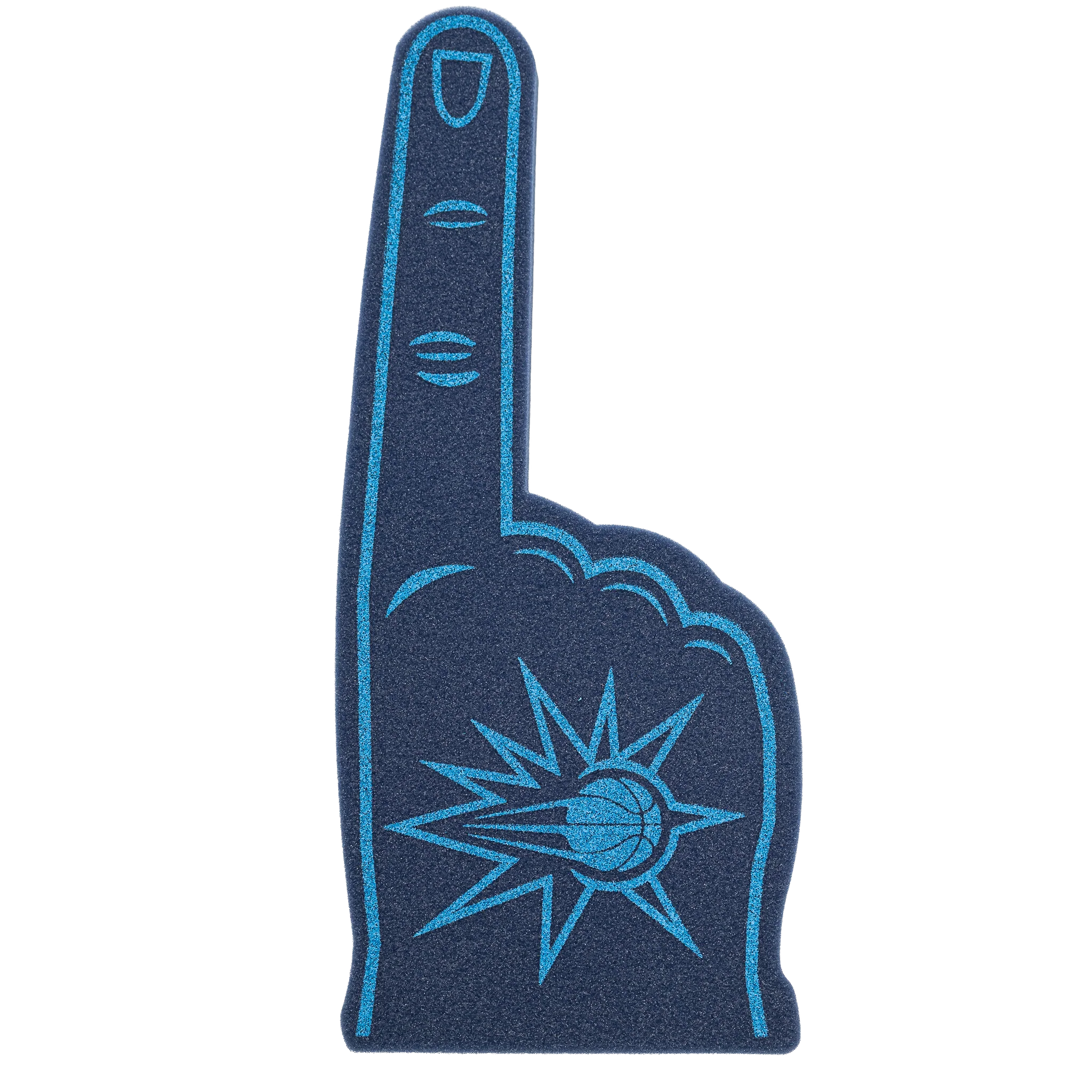 Noblesville Boom Foam Finger in Navy by Rico Industries