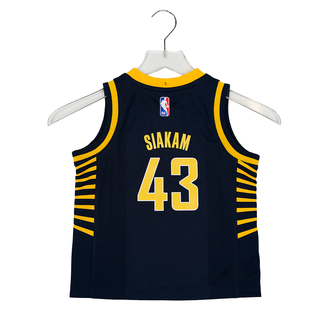 Infant Indiana Pacers #43 Pascal Siakam Icon Jersey in Navy by Nike