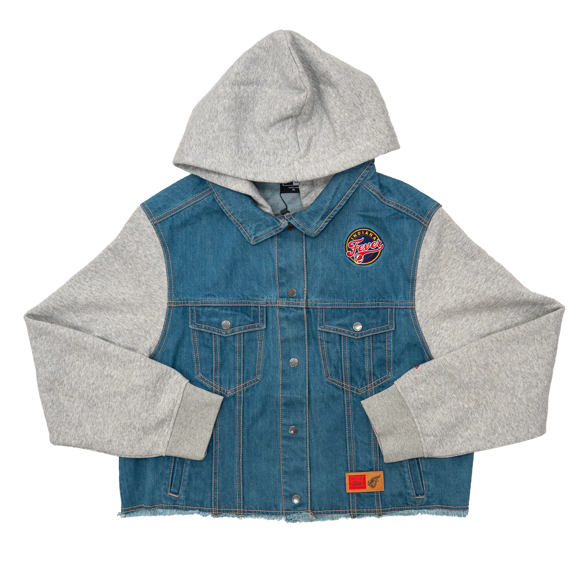Women's Indiana Fever Denim Jacket in Denim by New Era