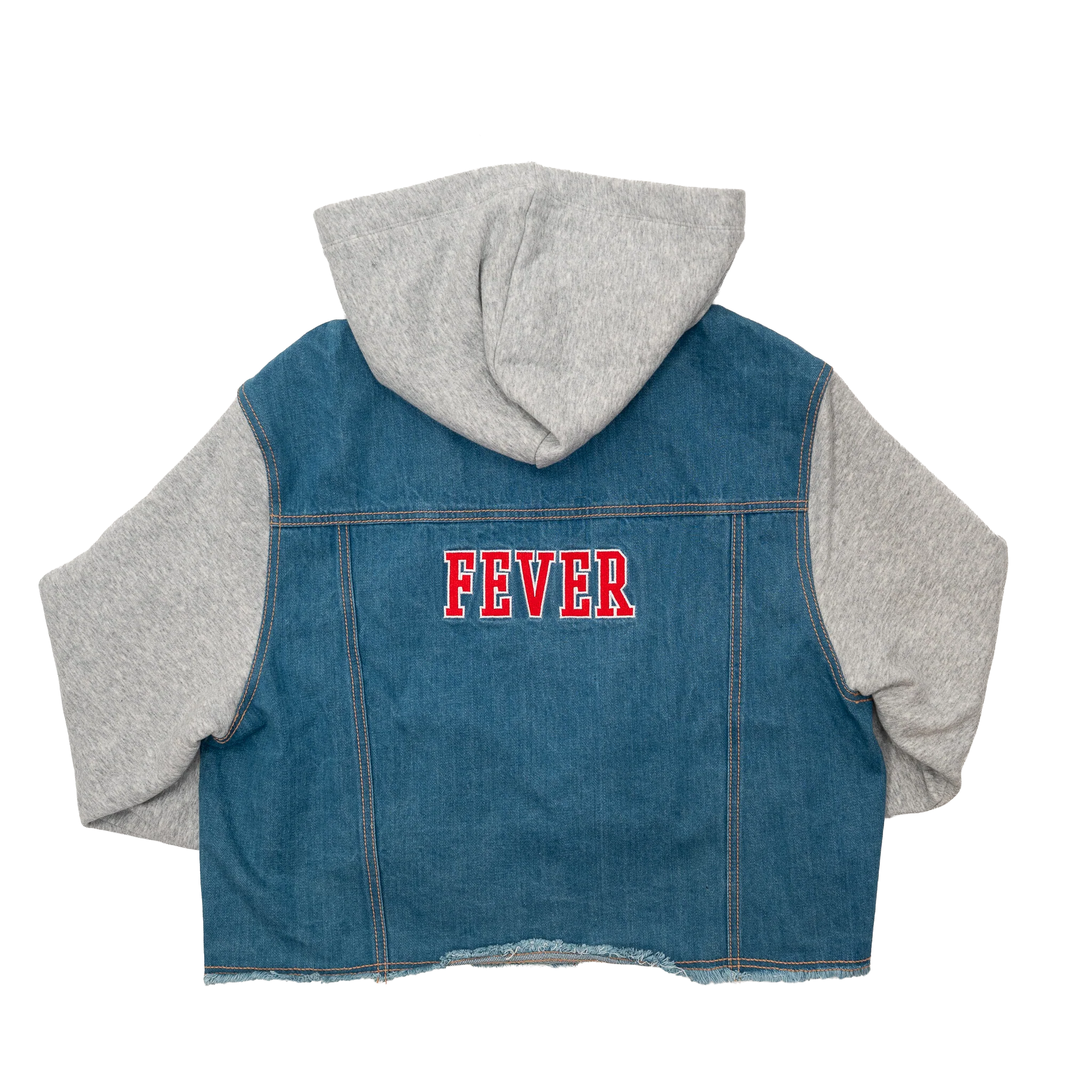 Women's Indiana Fever Denim Jacket in Denim by New Era - Image 2
