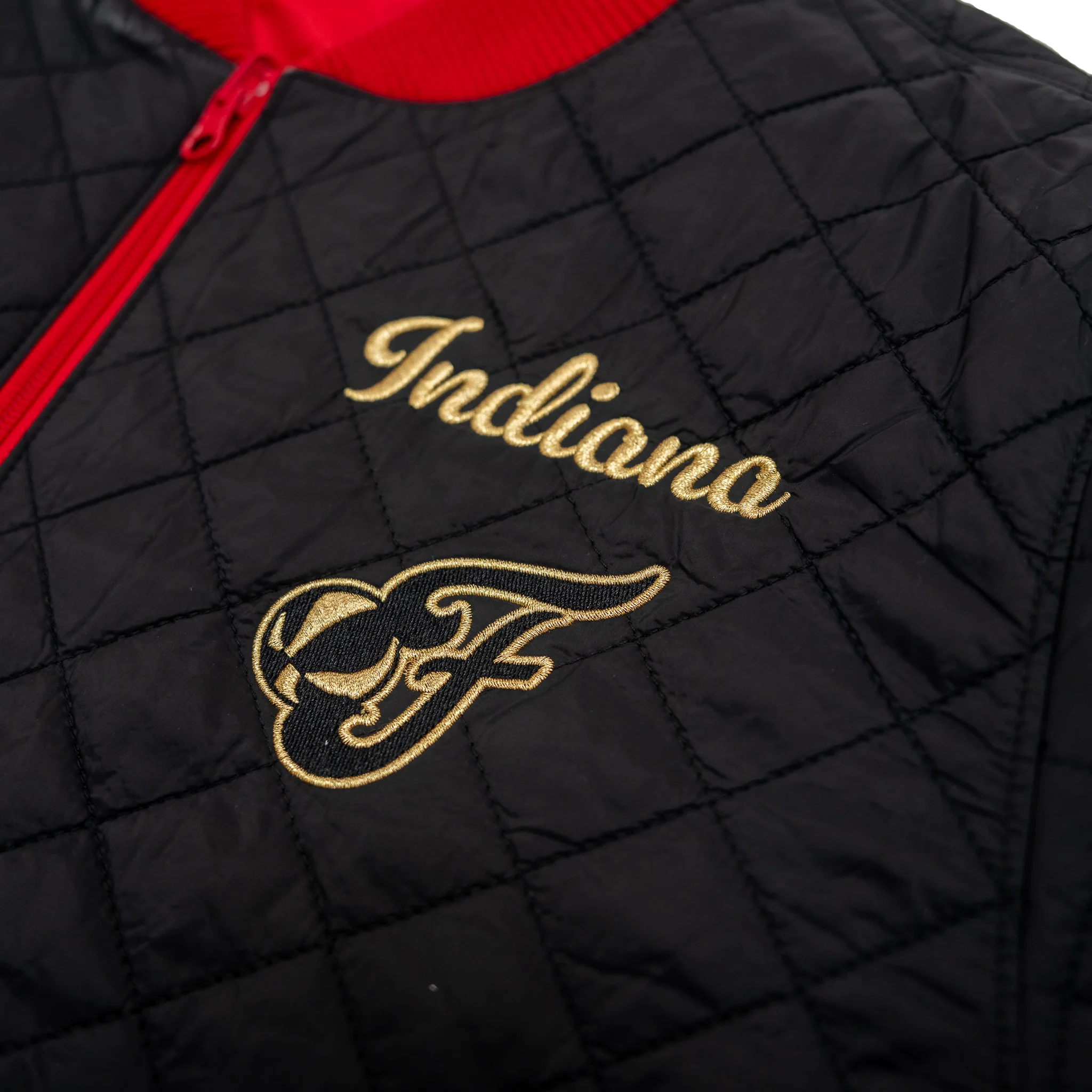 Women's Indiana Fever Glam Game Full-Zip Jacket in Red by New Era - Image 4