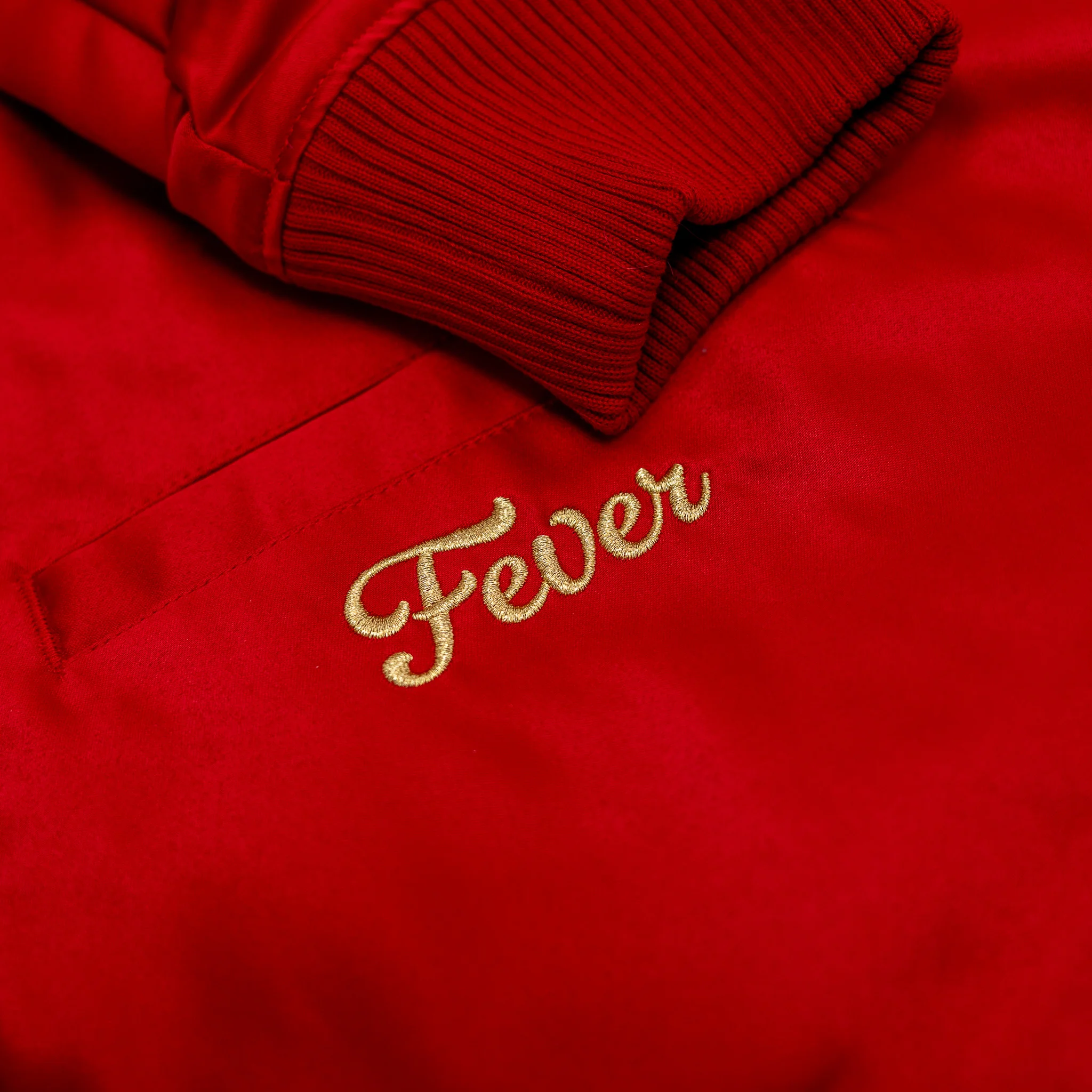 Women's Indiana Fever Glam Game Full-Zip Jacket in Red by New Era - Image 6