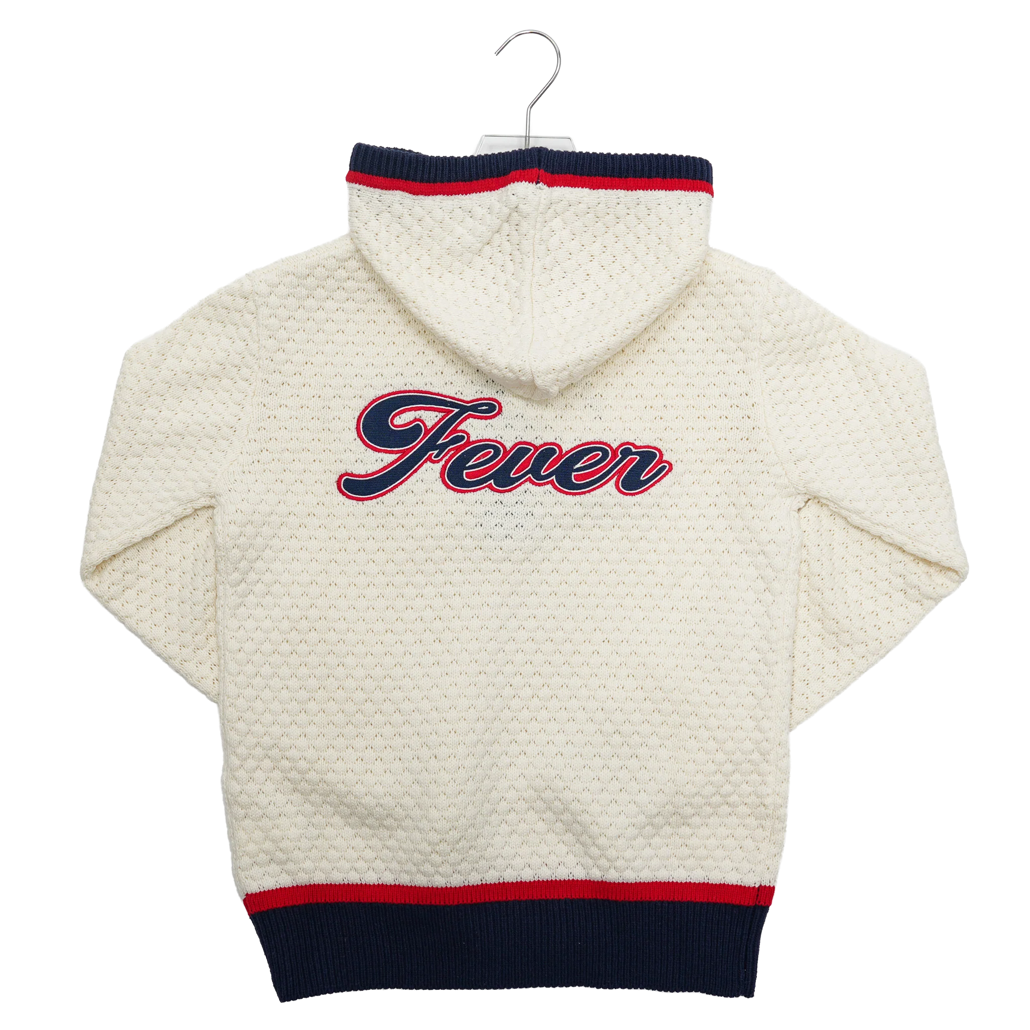 Women's Indiana Fever Hooded Sweatshirt in Natural by Wear by E. Andrews - Image 2