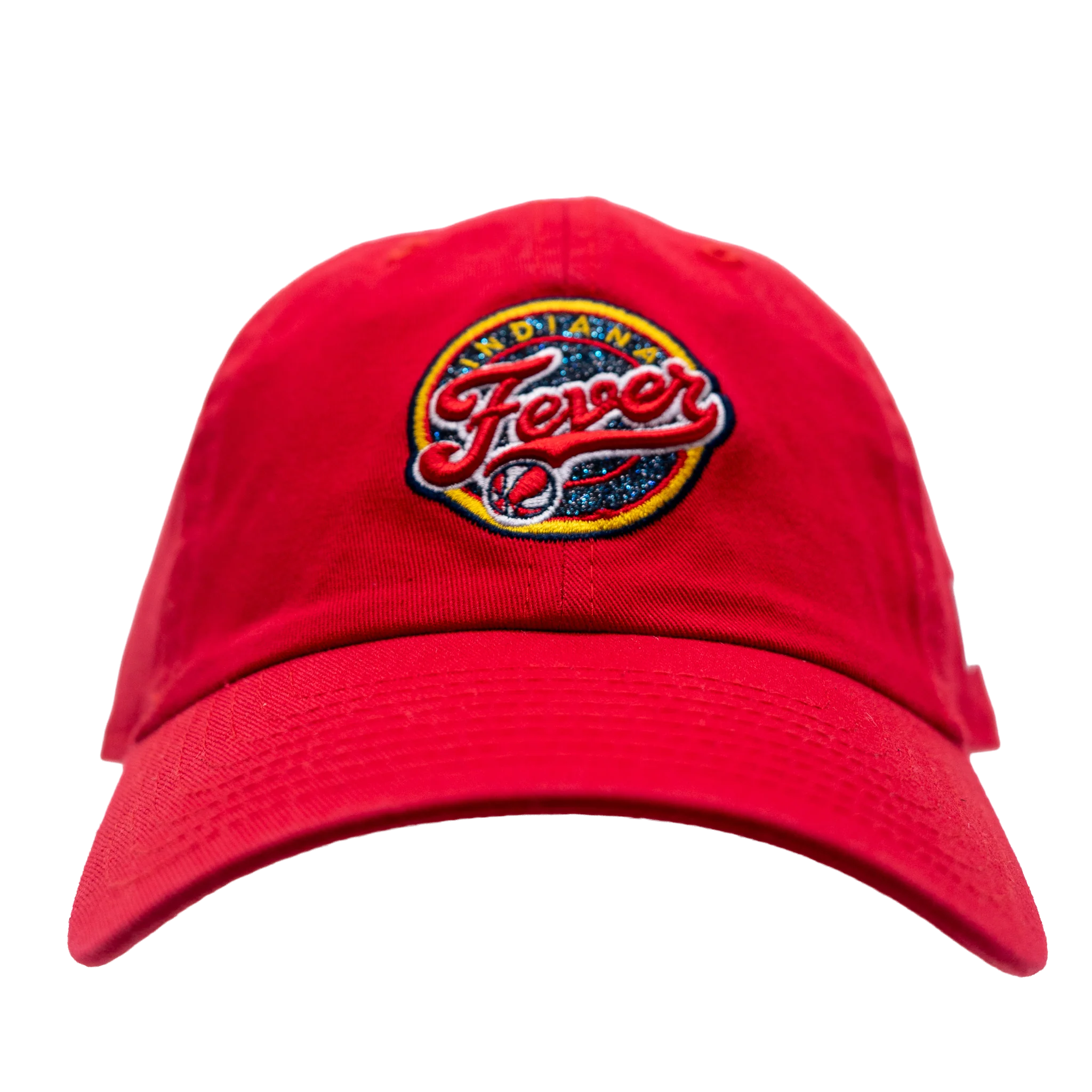 Women's Indiana Fever Primary Logo Glitter 9TWENTY Hat in Red by New Era