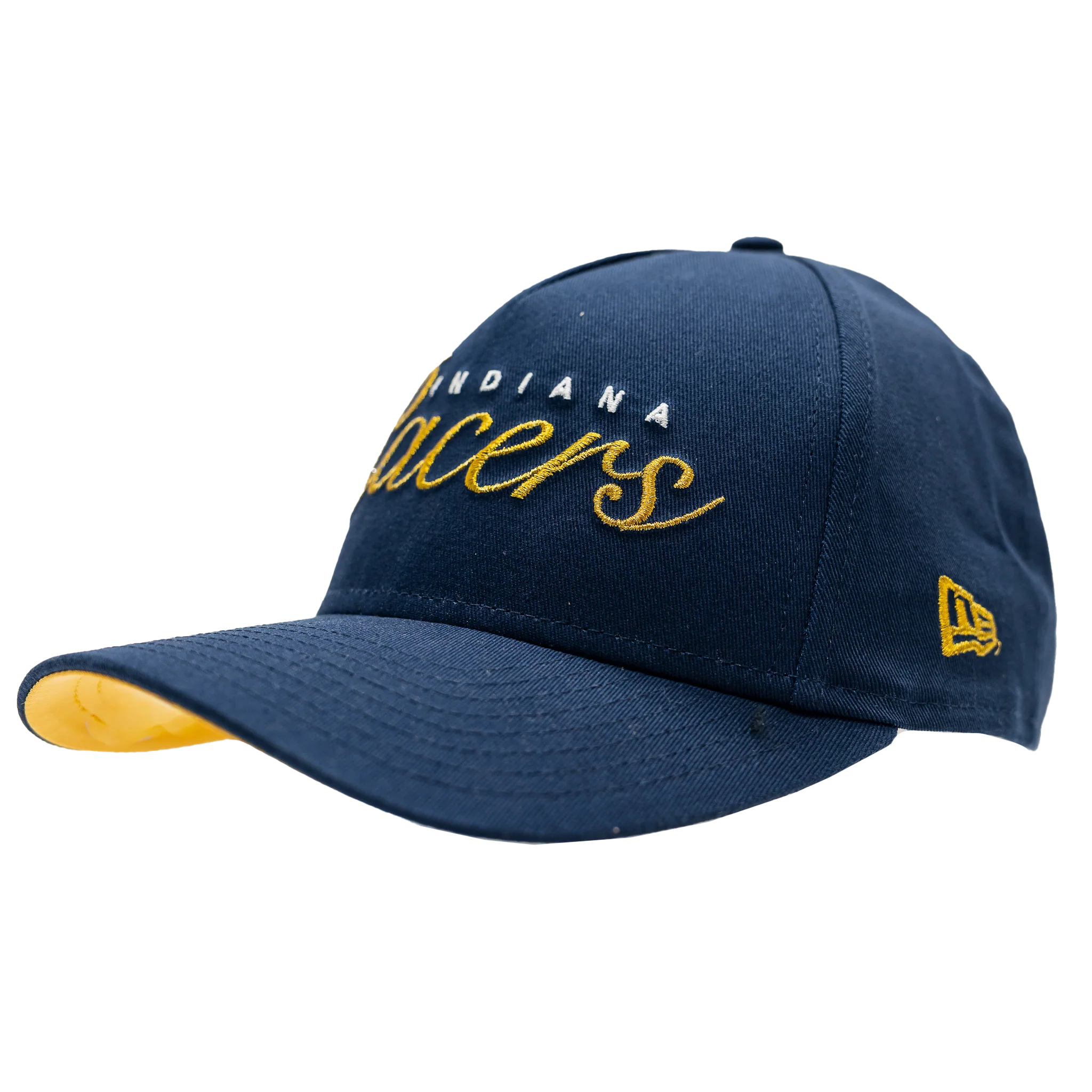 Women's Indiana Pacers AF Metallic 9Forty Hat in Navy by New Era - Image 3