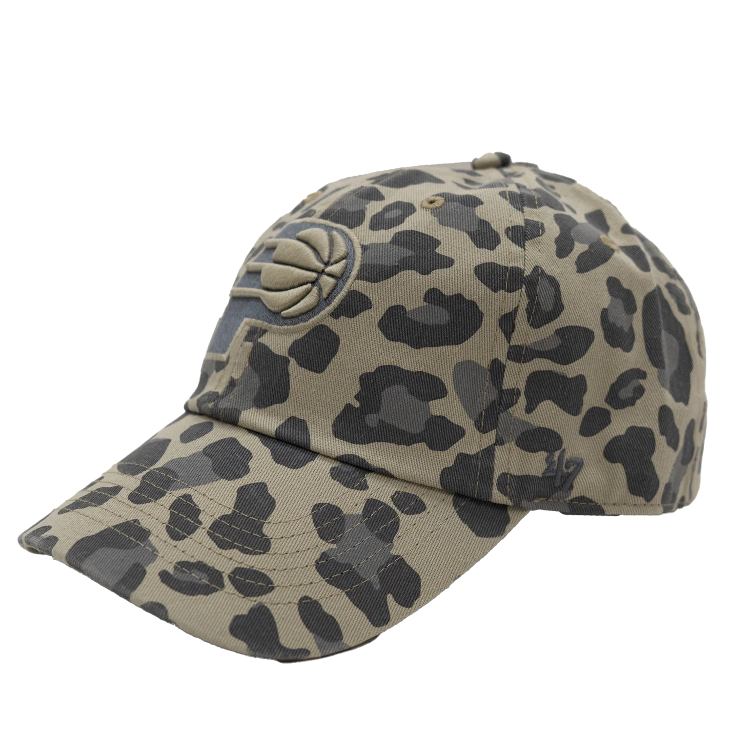 Women's Indiana Pacers Bagheera Clean Up Hat in Bone by '47 - Image 3