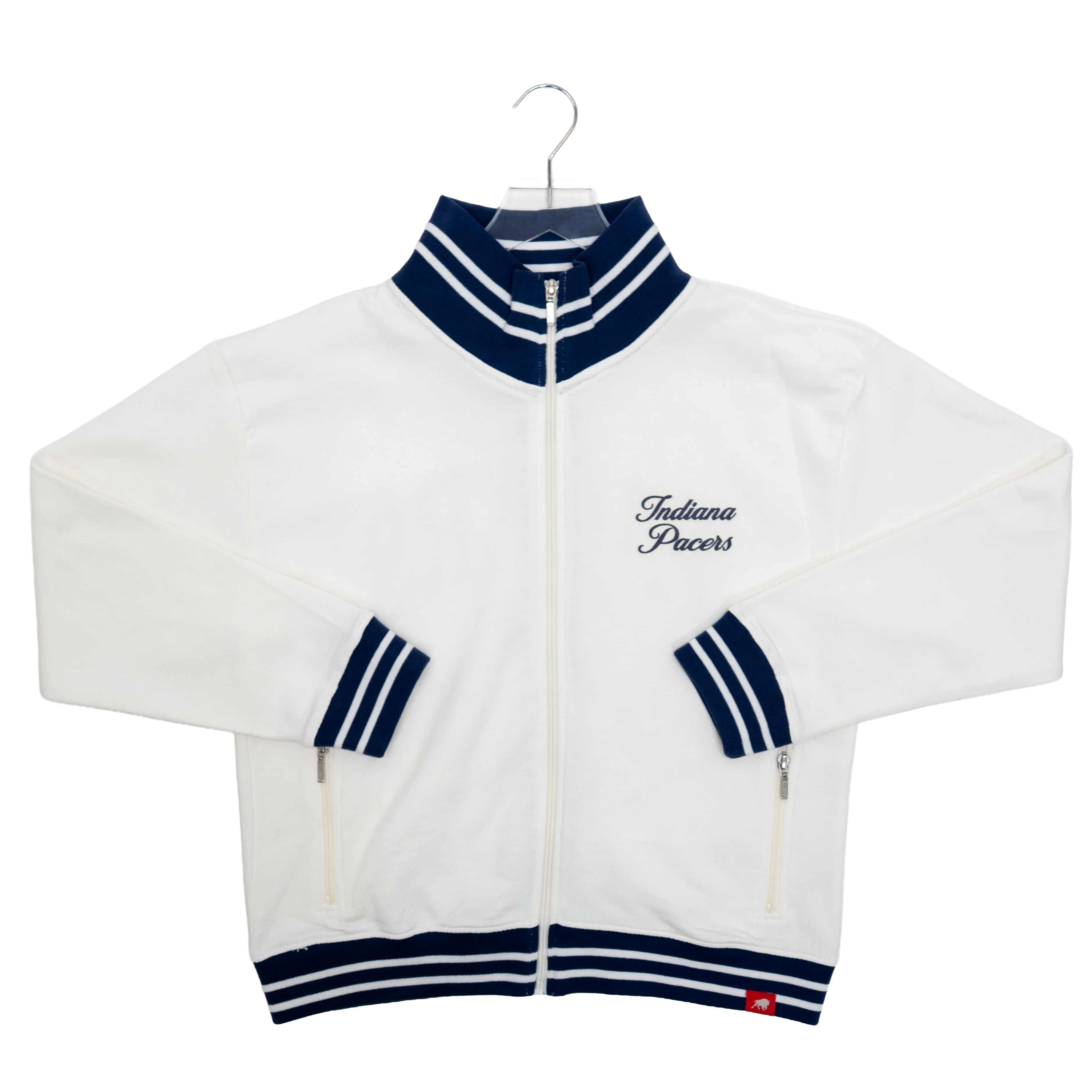 Women's Indiana Pacers Resto Full-Zip Jacket in Navy by Sportiqe