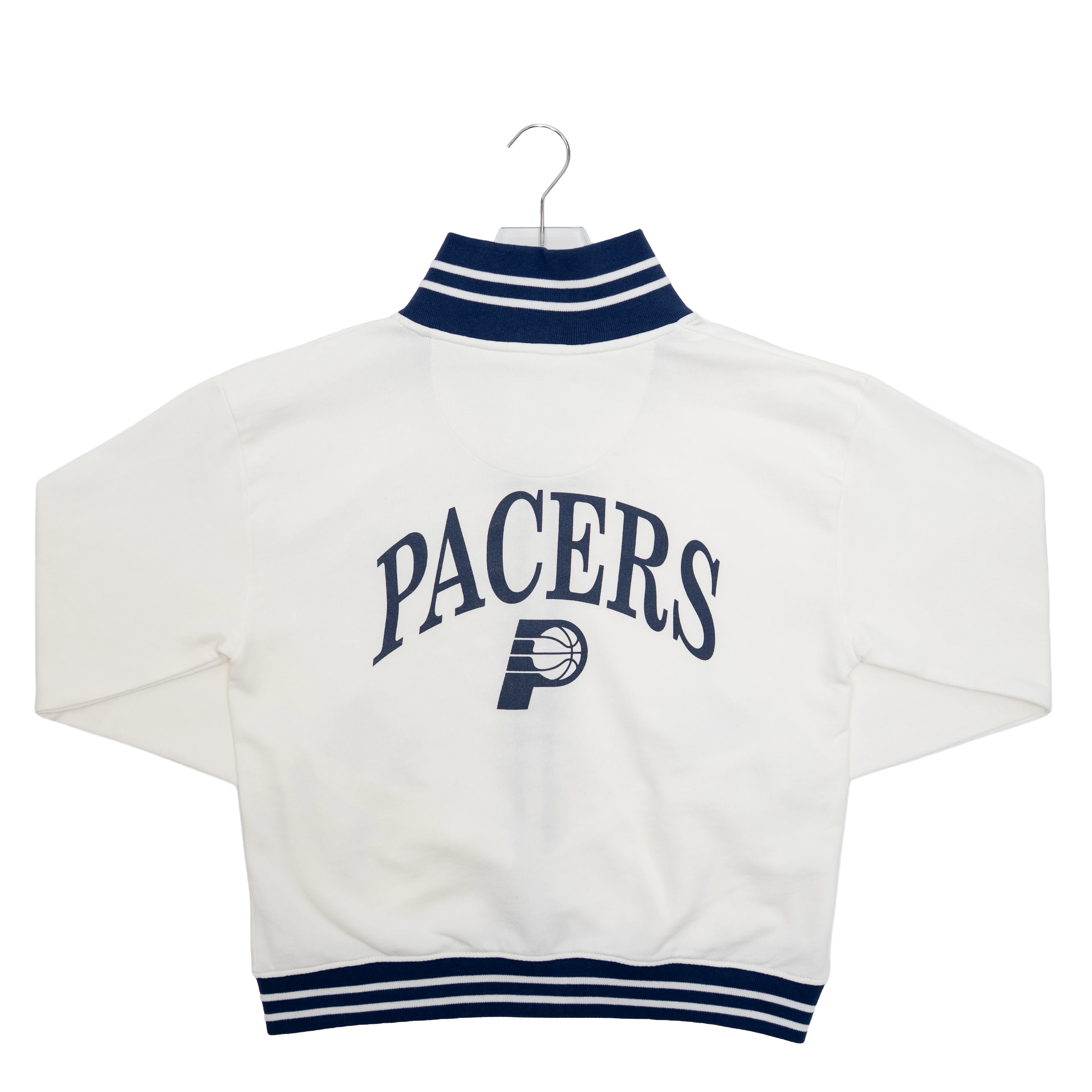 Women's Indiana Pacers Resto Full-Zip Jacket in Navy by Sportiqe - Image 2