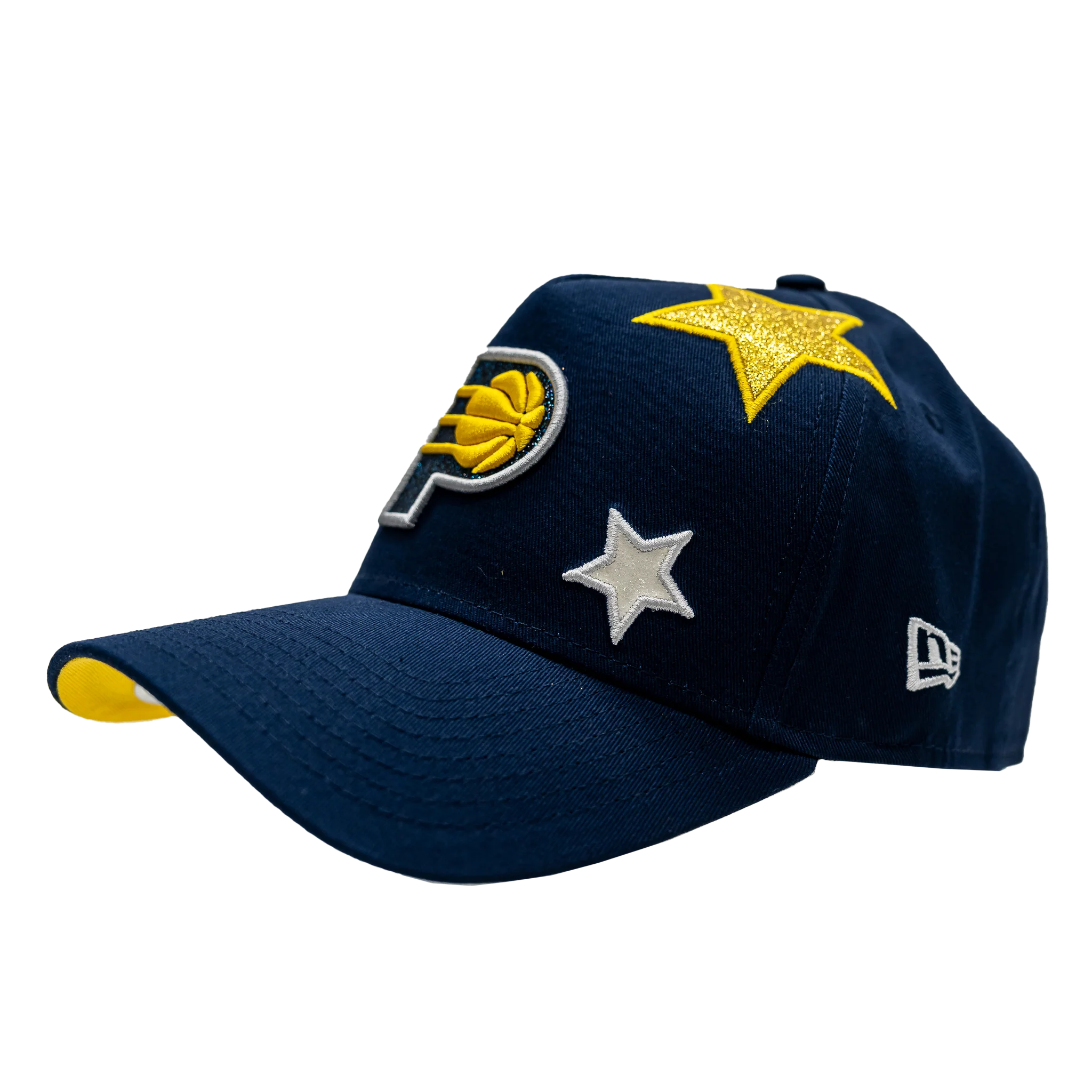 Women's Indiana Pacers Stardom 9Forty Hat in Navy by New Era - Image 3
