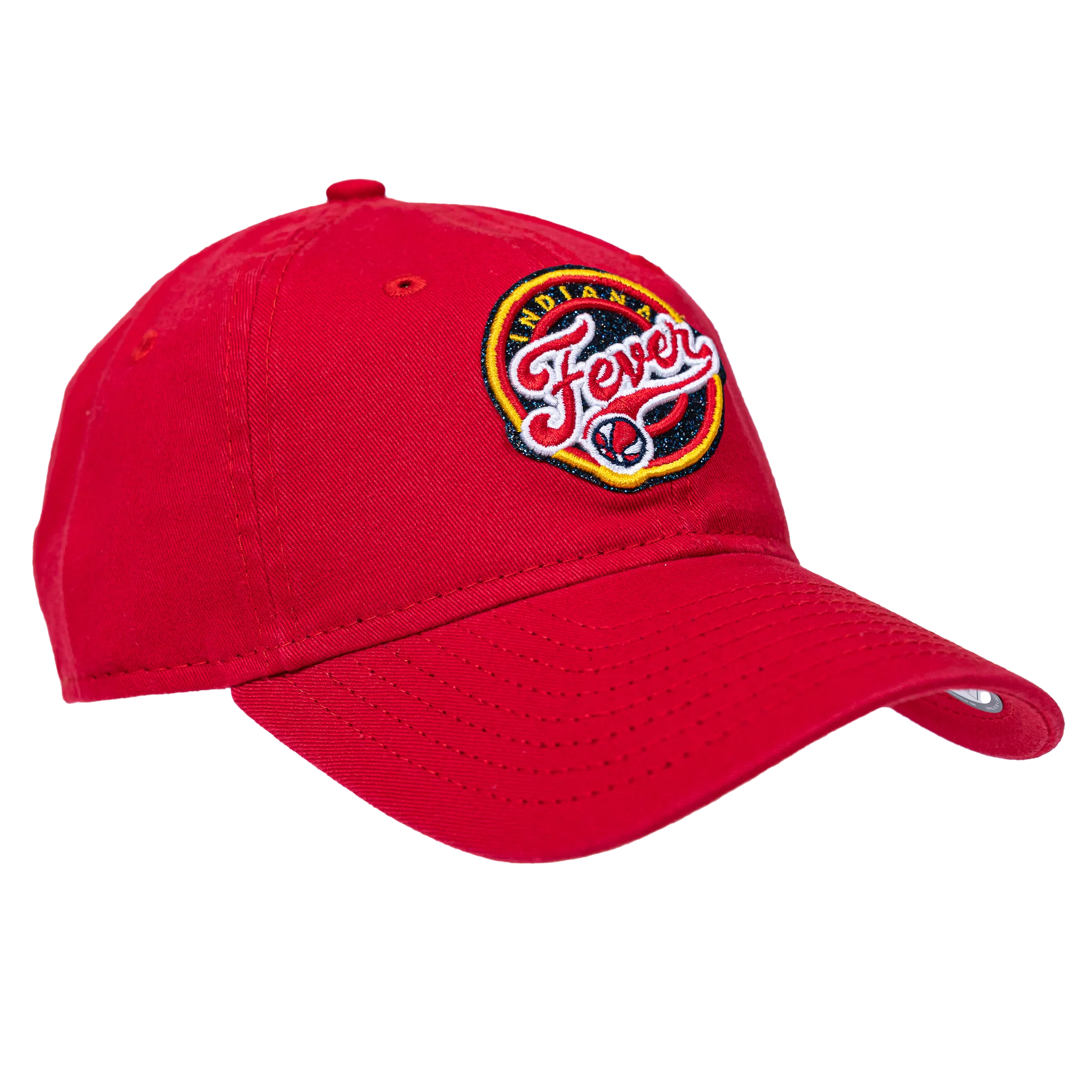 Youth Girls Indiana Fever Glitter 9Twenty Hat in Red by New Era - Image 3