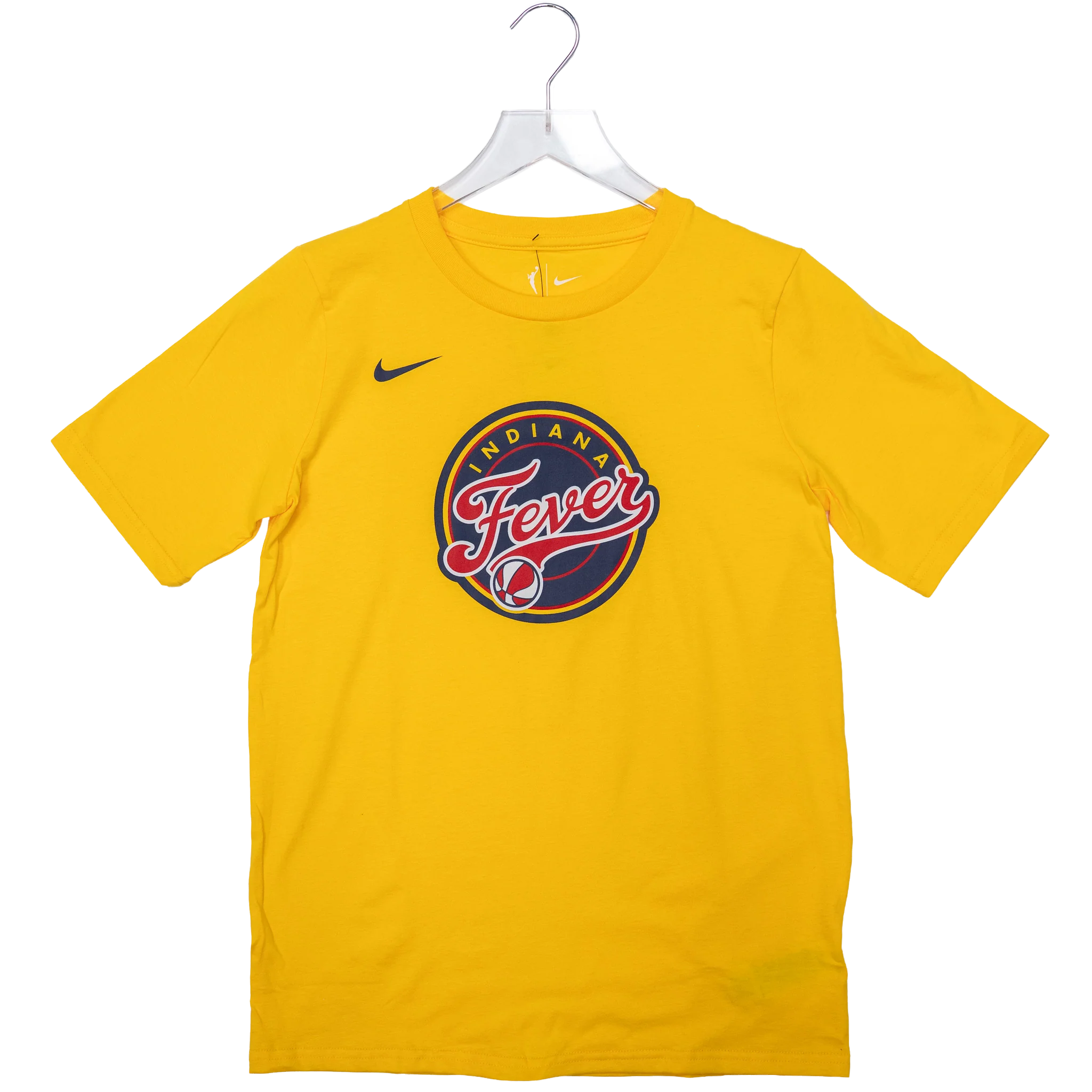 Youth Indiana Fever Primary Logo T-shirt in Gold by Nike