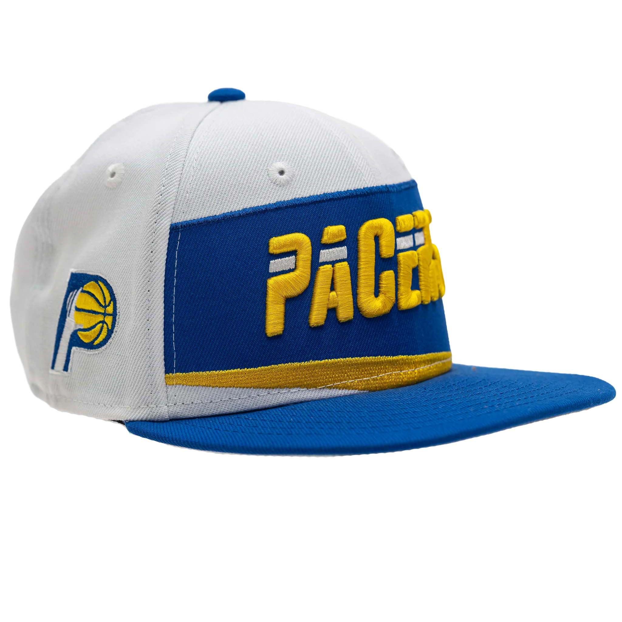 Youth Indiana Pacers 25-26' CITY EDITION 9Fifty Hat in White by New Era - Image 2
