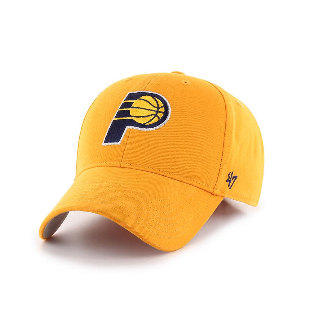 Youth Indiana Pacers Primary Logo MVP Hat in Gold by '47