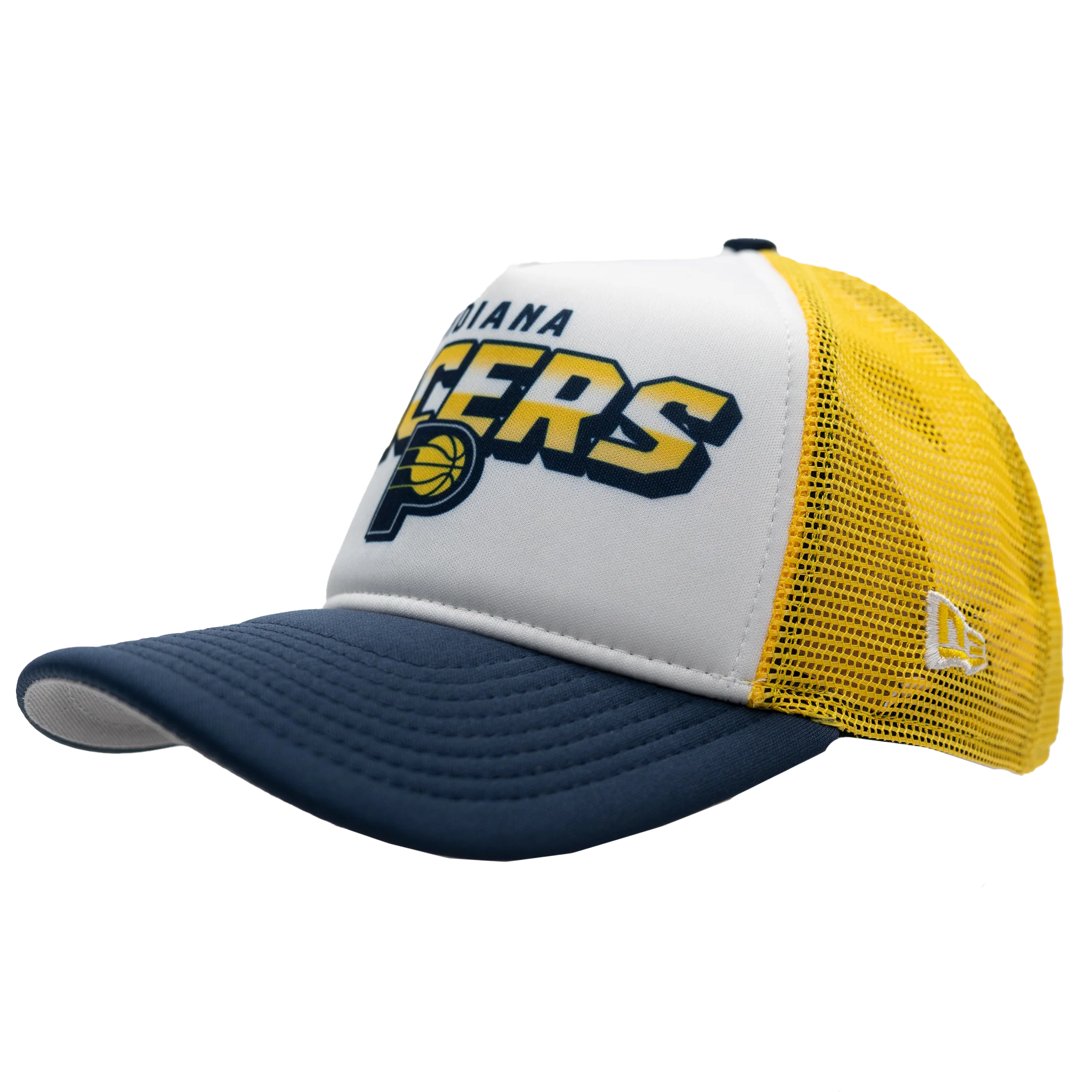 Youth Indiana Pacers Streak 9Forty Hat in White by New Era - Image 3